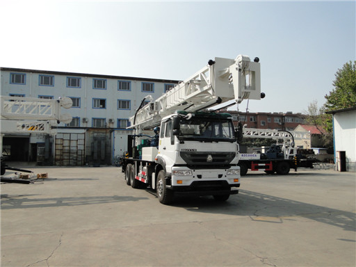 新疆地矿采购的BZC400WY车载钻机发货